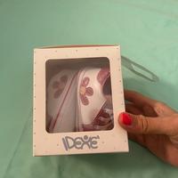 Scarpe bimba Idexe bianche glitter rosa