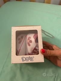 Scarpe bimba Idexe bianche glitter rosa