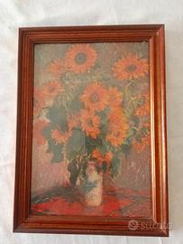 Quadro Vintage Girasoli stile Van Gogh