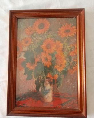 Quadro Vintage Girasoli stile Van Gogh