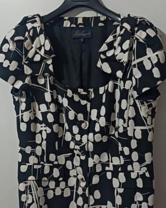 Giacca fantasia bianco nero Luisa Spagnoli 