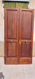 PORTONCIO INGRESSO IN LEGNO MASSICCIO