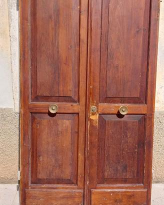 PORTONCIO INGRESSO IN LEGNO MASSICCIO
