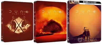 DUNE PART TWO STEELBOOK 4K  Cover A+B+C