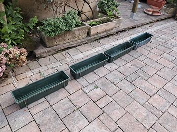 portavasi da balcone ringhiera