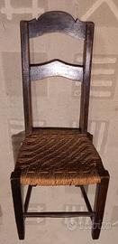 Sedie impagliate primi 900 - prezzo ribassato