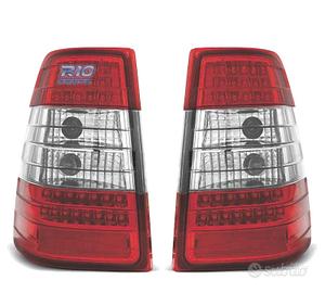 FANALI MERCEDES CLASSE E W124 SW 85-95 LED ROSSO C