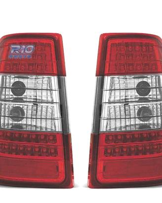 FANALI MERCEDES CLASSE E W124 SW 85-95 LED ROSSO C