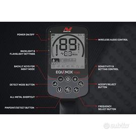METAL DETECTOR MINELAB EQUINOX 700