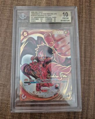Monkey.D.Luffy (ST01-012) firmata bgs 10