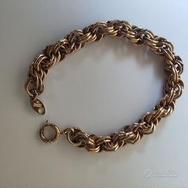 Braccialetto vintage Trifari a maglie intrecciate
