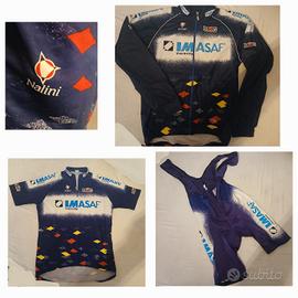 Set vintage da ciclismo, Nalini per il team MG