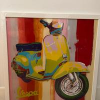 Quadro moderno vespa