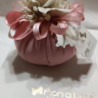 Pouf profumato con fiori Capodimonte Fiori di Lena