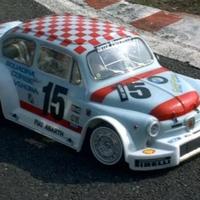 CARROZZERIA RC 1/5 FIAT ABARTH DA VERNICIARE