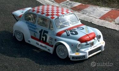 CARROZZERIA RC 1/5 FIAT ABARTH DA VERNICIARE