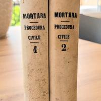 MORTARA, Procedura civile, 1 e 2, pubb. 1906