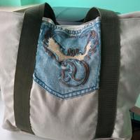 Borsa in tessuto di laboratorio artigianale