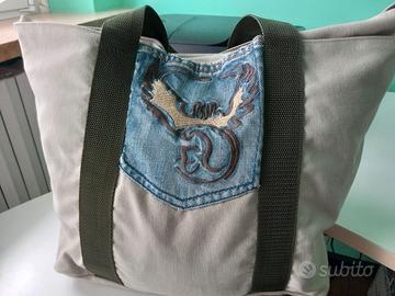 Borsa in tessuto di laboratorio artigianale