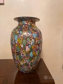 Vaso in vetro di murano