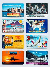 Lotto 22 schede telefoniche SIP anni 90 nuove