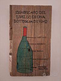 Significato del livello di una bottiglia di vino