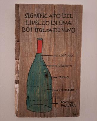 Significato del livello di una bottiglia di vino