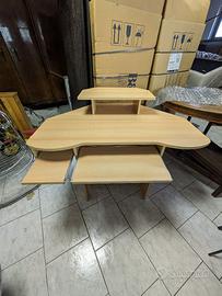 Mobile scrivania ad angolo porta pc