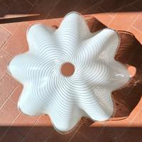 Vetro di ricambio ondulato per lampadario 