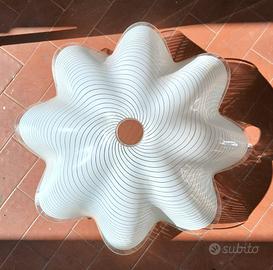 Vetro di ricambio ondulato per lampadario 