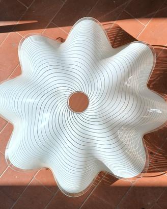 Vetro di ricambio ondulato per lampadario 