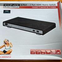 Matrice hdmi konig