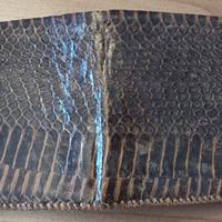 Portafoglio pelle di serpente originale