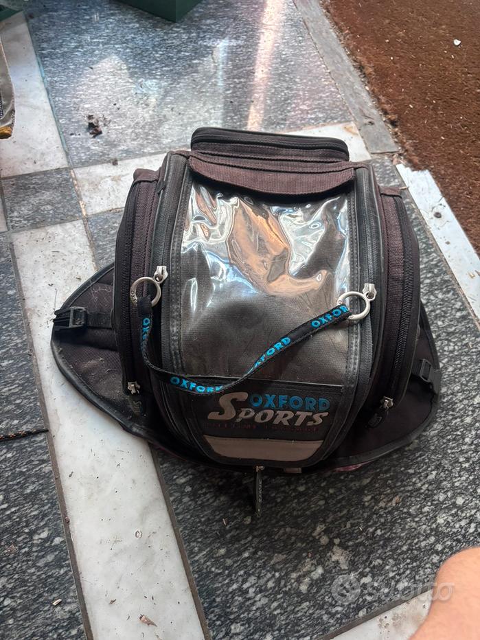 Borsa Serbatoio Moto Magnetica ILM - Impermeabile, Con Tasca Touch Per Cellulare, Oxford Marrone Per Viaggi