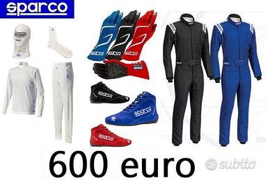 KIT ABBIGLIAMENTO PILOTA SPARCO nuovo FIA 88562000
