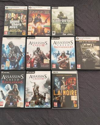 Giochi PC assortiti