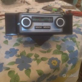 Autoradio epoca FM anni 70 estraibile funzionante