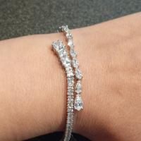 Bracciale tennis matrix swarovski