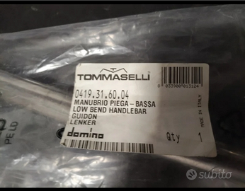 Manubrio domino Tommaselli piega bassa