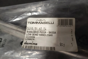 Manubrio domino Tommaselli piega bassa