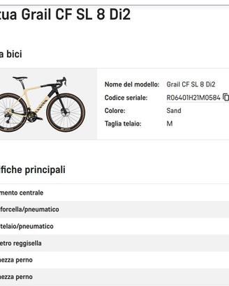 Canyon gravel Grail CF SL 8 Di2