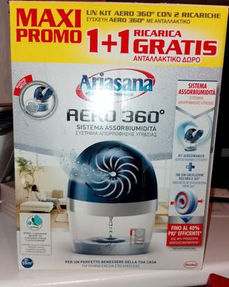 Ariasana - Aereo 360° Sistema Assorbiumidità SENZA