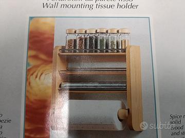 Porta spezie e scottex da cucina