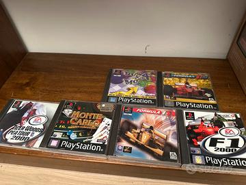 6 giochi ps1 sony