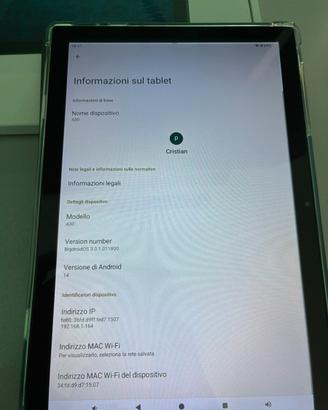 Tablet TIBUTA MasterPad A30 - 10" IPS - Android 14