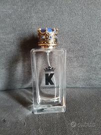 K by dolce e Gabbana uomo, flacone vetro vuoto 100