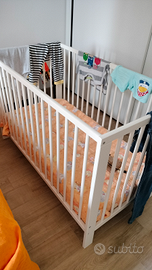 Vendi lettino Ikea con materasso artigianale antis