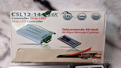set STRISCE LED 12v + Alimentatore e controller