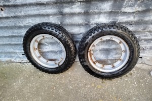 Ruote ramponate per ape50