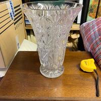 Vaso in cristallo di Bohemia anni 50'